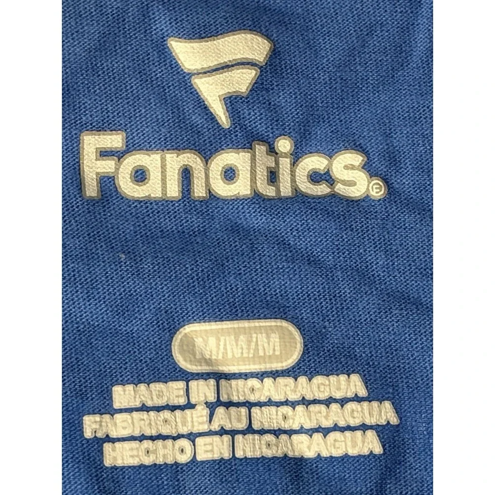 Detroit Lions Aidan Hutchinson #97 Fanatics Women's M Blue V- Neck T-Shirt NWT